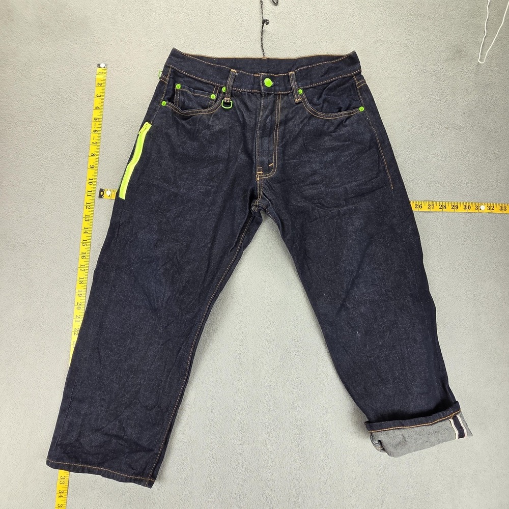 Levis‎ Fenom Jeans Mens Blue Selvedge Fragment Indigo Fits 30x23